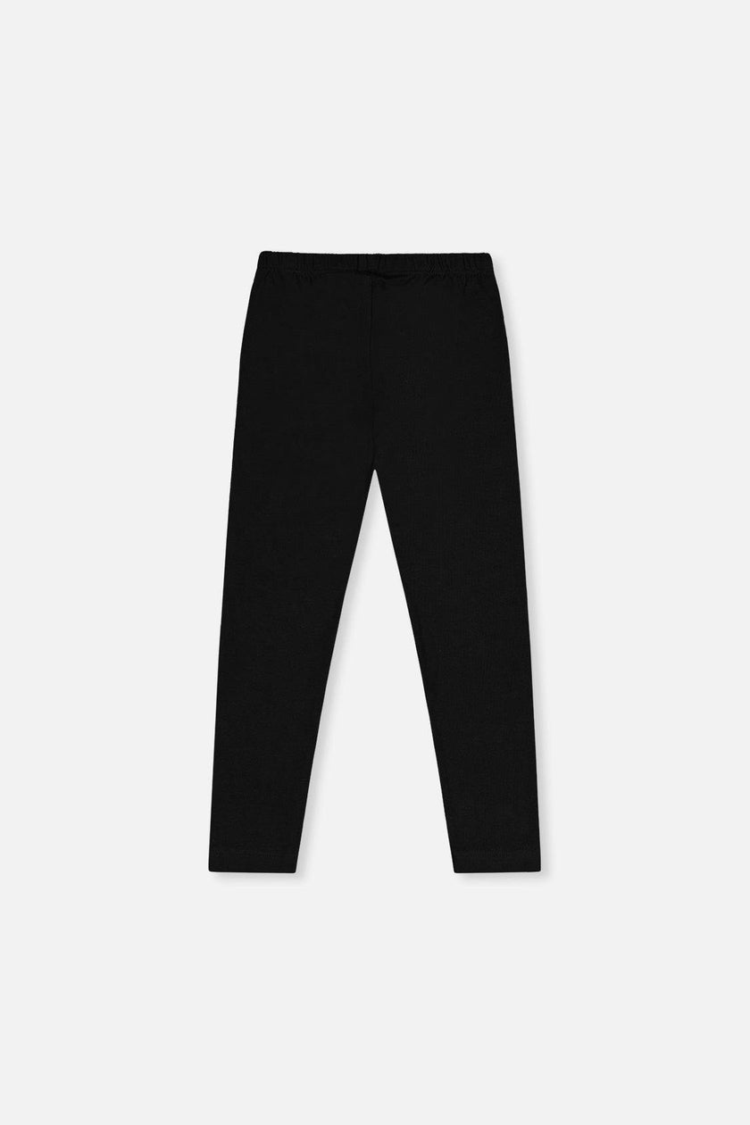Organic Cotton Leggings Black