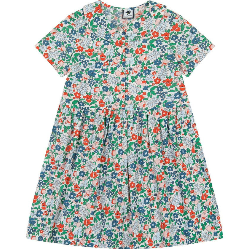 Charlotte Point Collar Dress, Florals