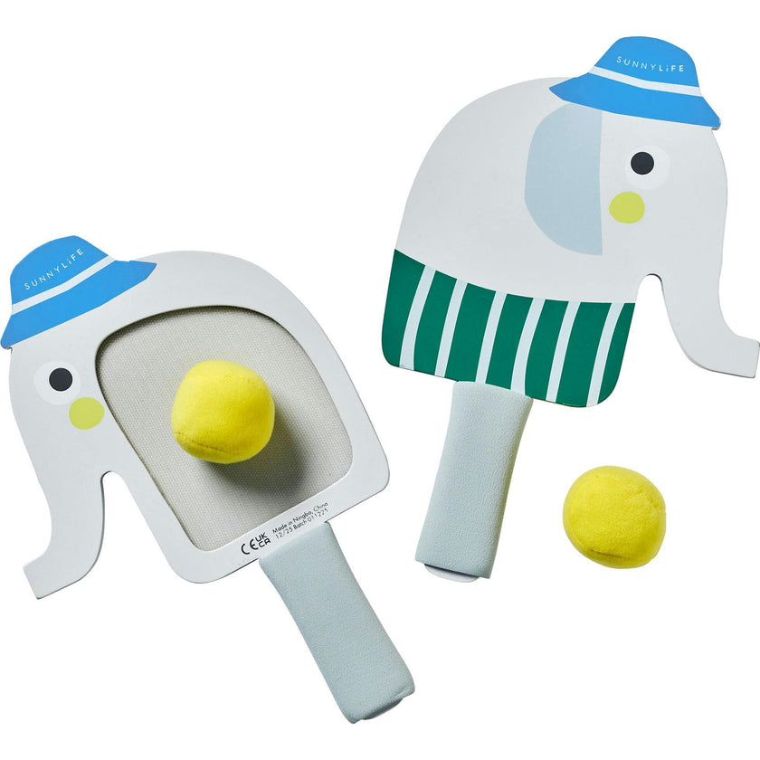 Kids Velcro Beach Bats: Eli The Elephant