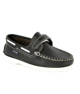 Leather Boat Shoes, Dark Brown