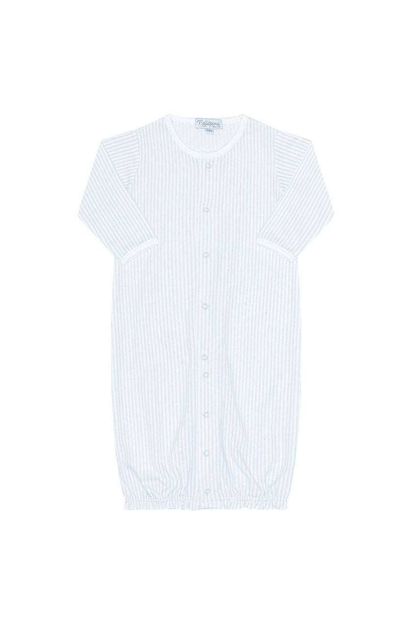 Blue Classic Stripes Converter Gown