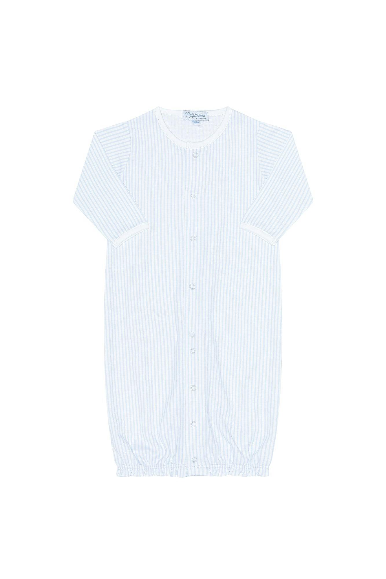 Blue Classic Stripes Converter Gown