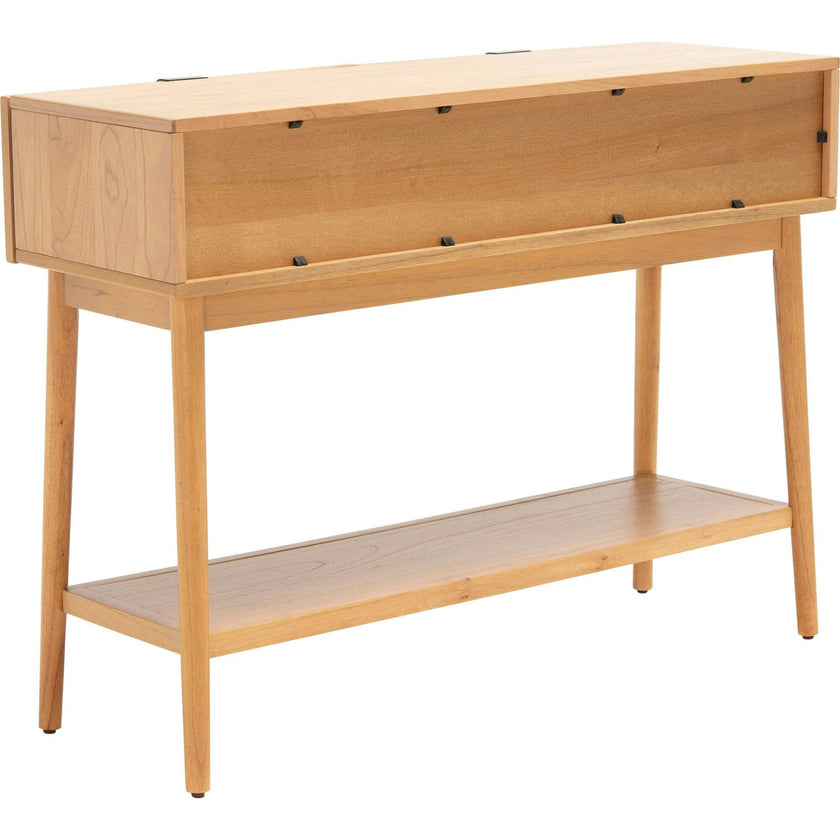 Baisley 2-Drawer Rattan Console Table