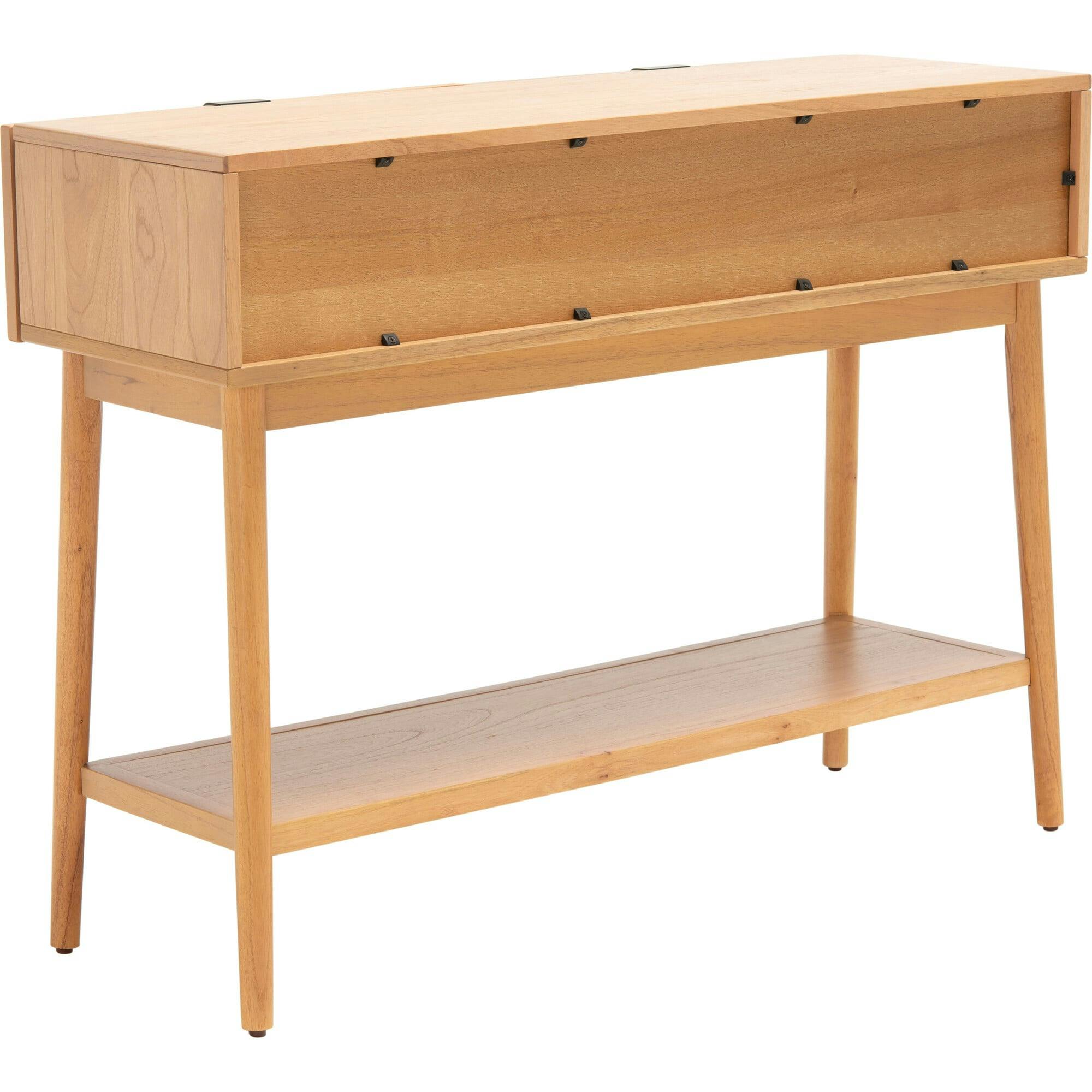 Baisley 2-Drawer Rattan Console Table