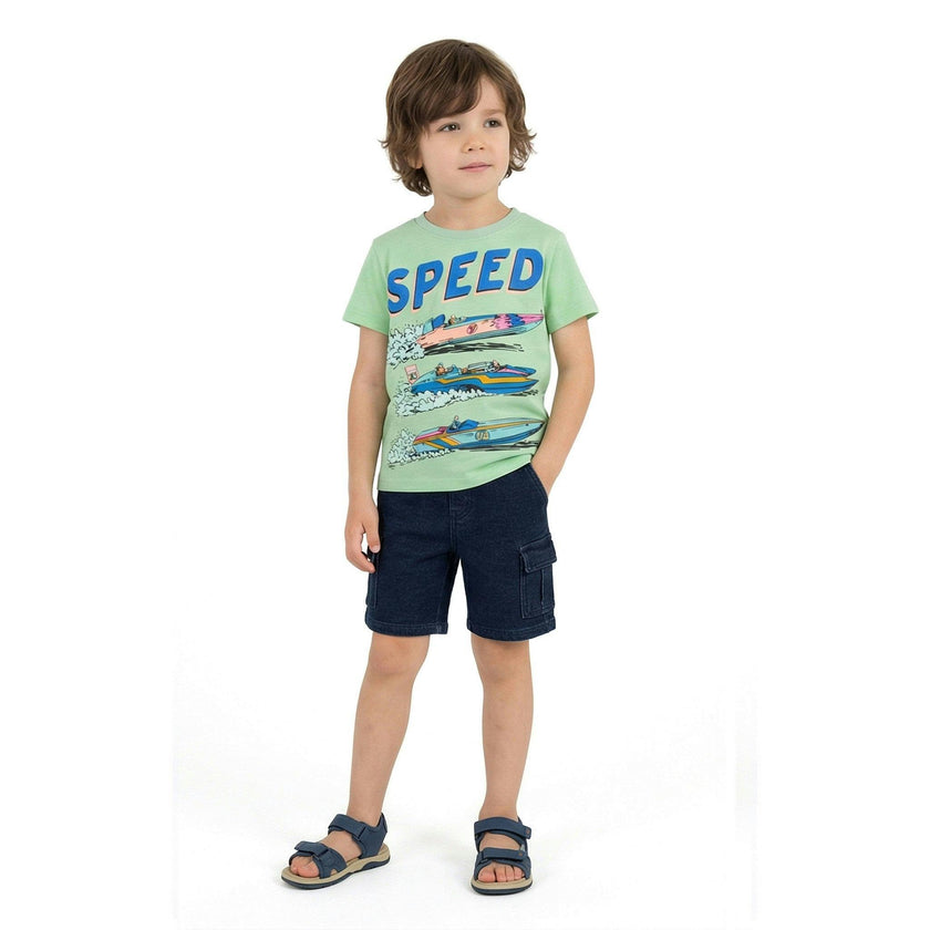 Boys Graphic Tee | Speed Boat