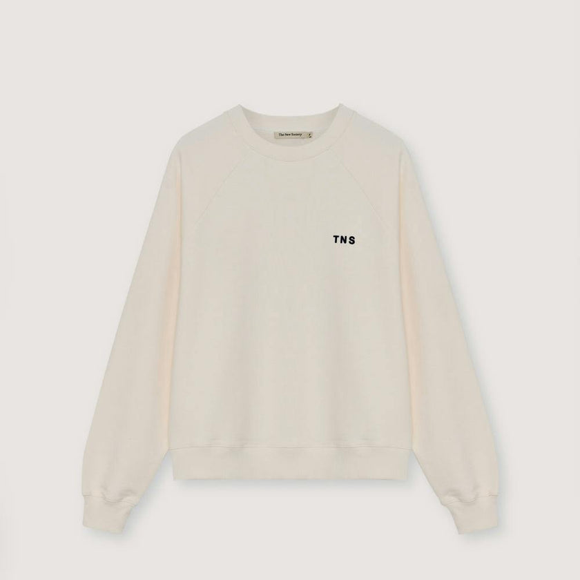 TNS Logo Men Sweatshirt  Ecru