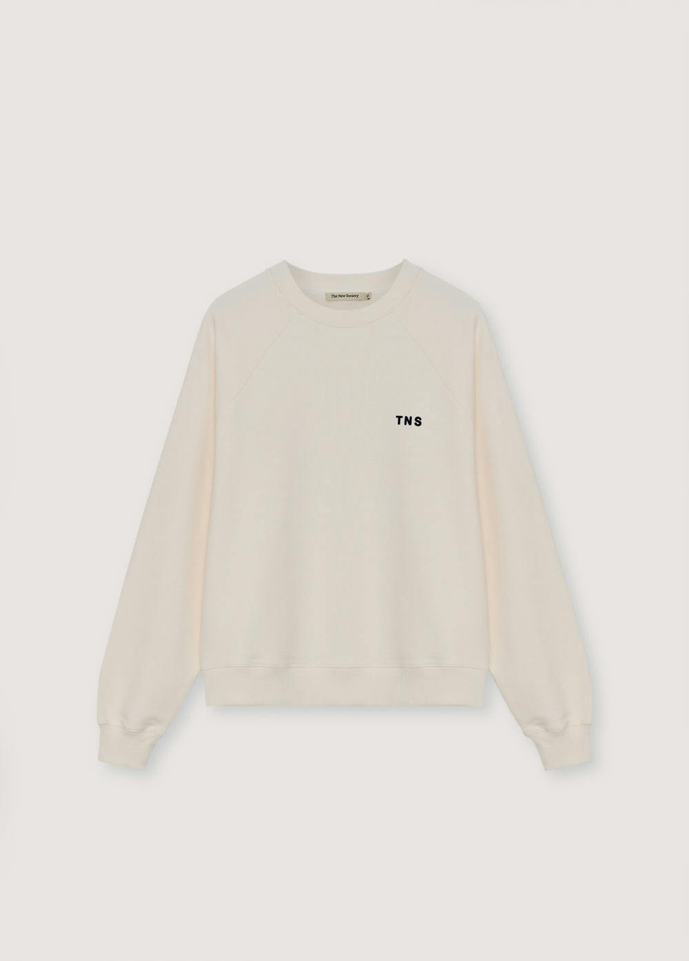 TNS Logo Men Sweatshirt  Ecru