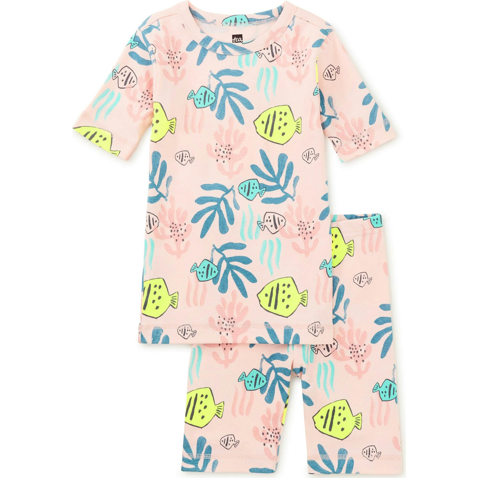 In Your Dreams Above-Knee Short Pajama Set, Multi