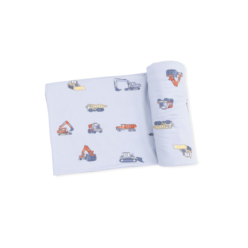 Construction Vehicles - Swaddle Blanket