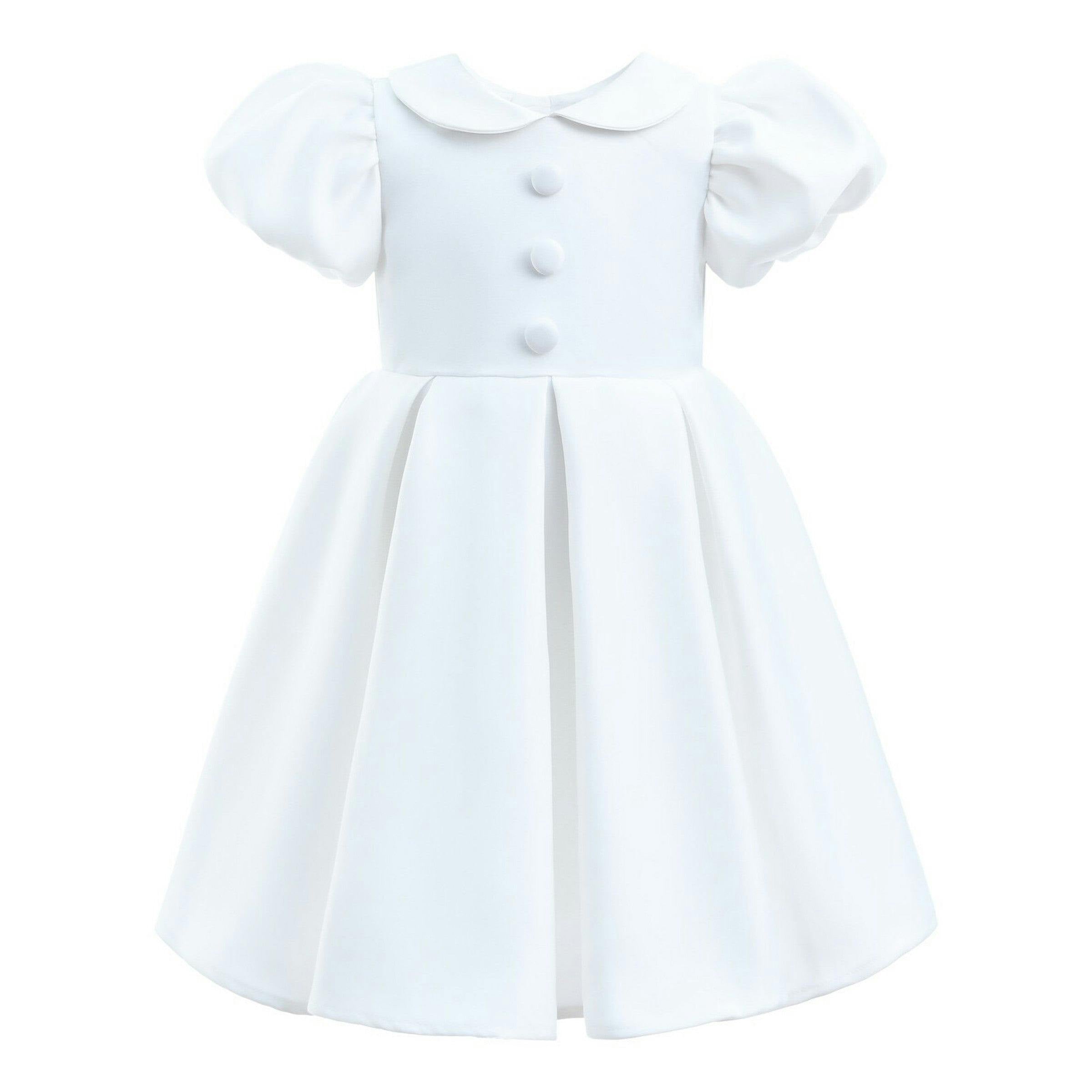Ivory Barrymore Teacup Button Dress