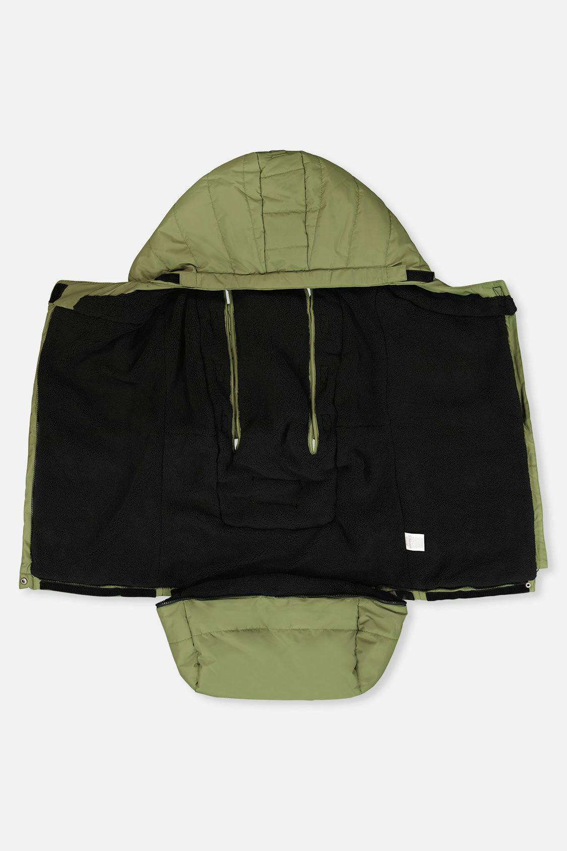 Evolutive Footmuff For Car Seats and Strollers Olive Green