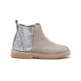 Olivia Glitter & Suede Chelsea Boots