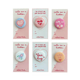 Cute as a Button Valentine's Day Card Set