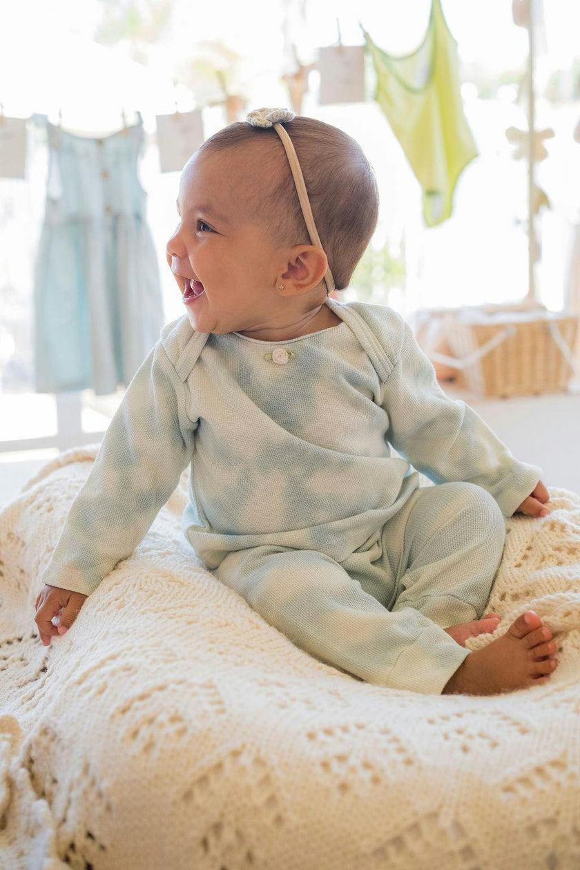 Tie-dye Set in Baby Blue
