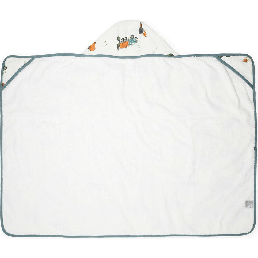 Toddler Hooded Towel - Work Trucks
