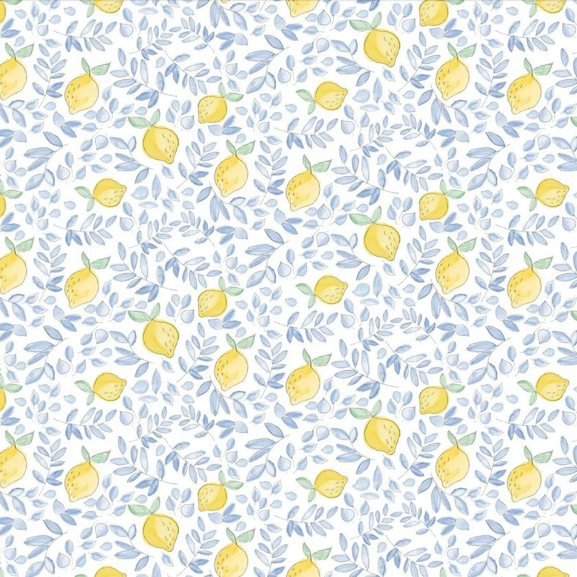 Lemons Pima Cotton Baby Dress w/ Bloomer