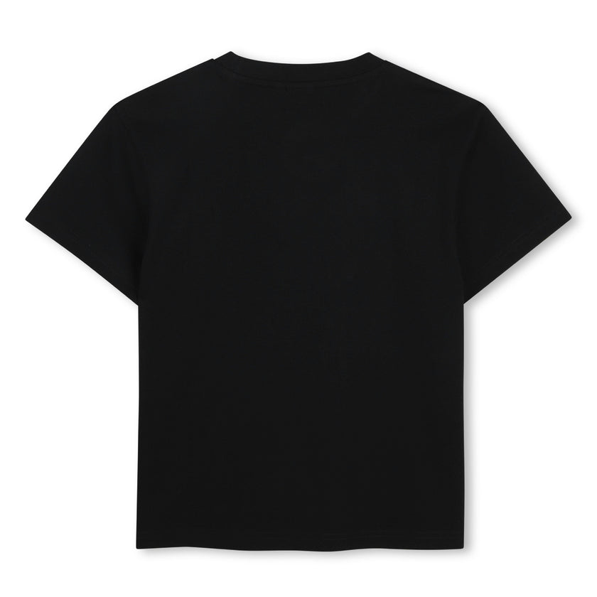 Black Logo Patch T-Shirt