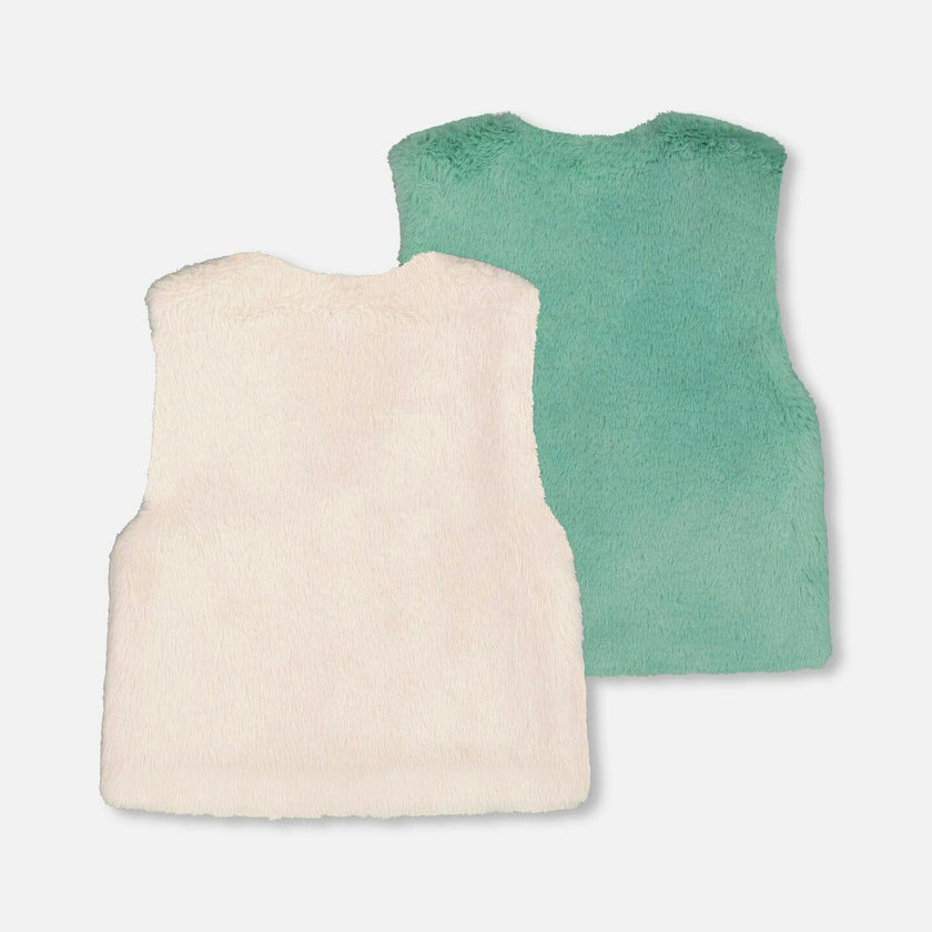 Reversible Faux Fur Vest