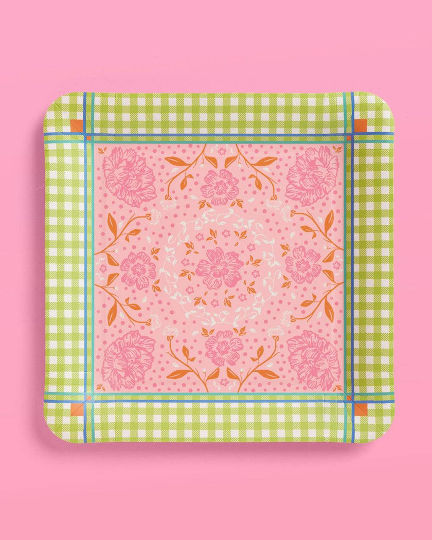 Mahjong Party Plates - 24 paper plates