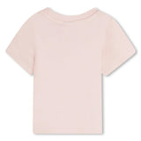 Pink Short Sleeve Imprint Logo T-Shirt
