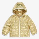 Baby metallic lightweight puffer jacket