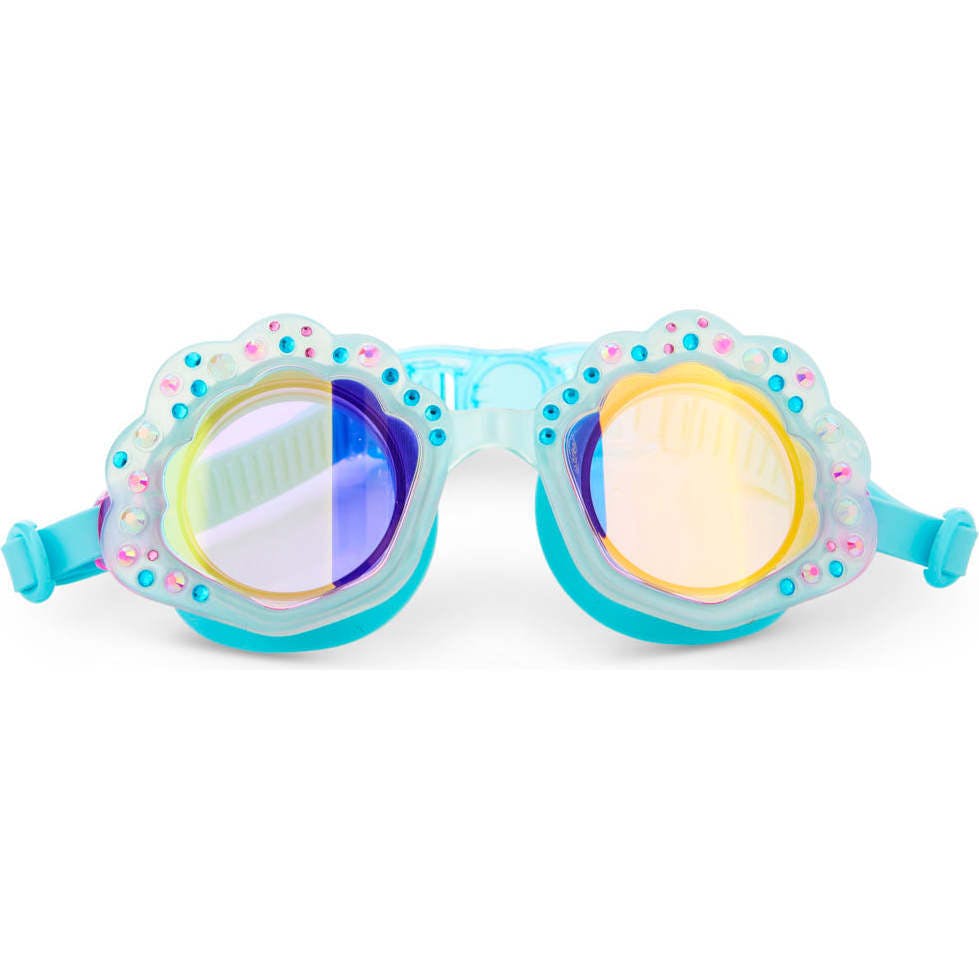 Turquoiose Tide Shell Youth Swim Goggle