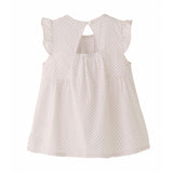 Beige Heart Dot Dress