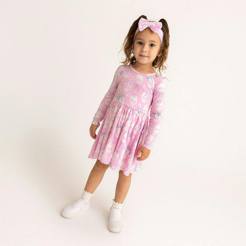 Ms. Kelly Bow Back Twirl Dress