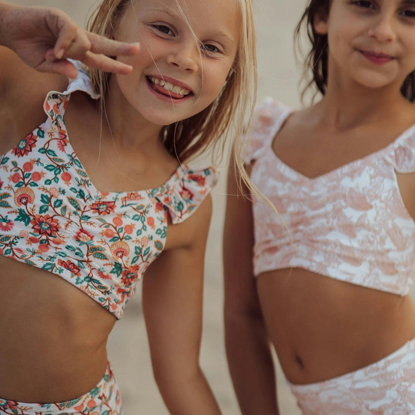Ruffle 2 Piece Bikini | UPF + Recycled - Pegasus