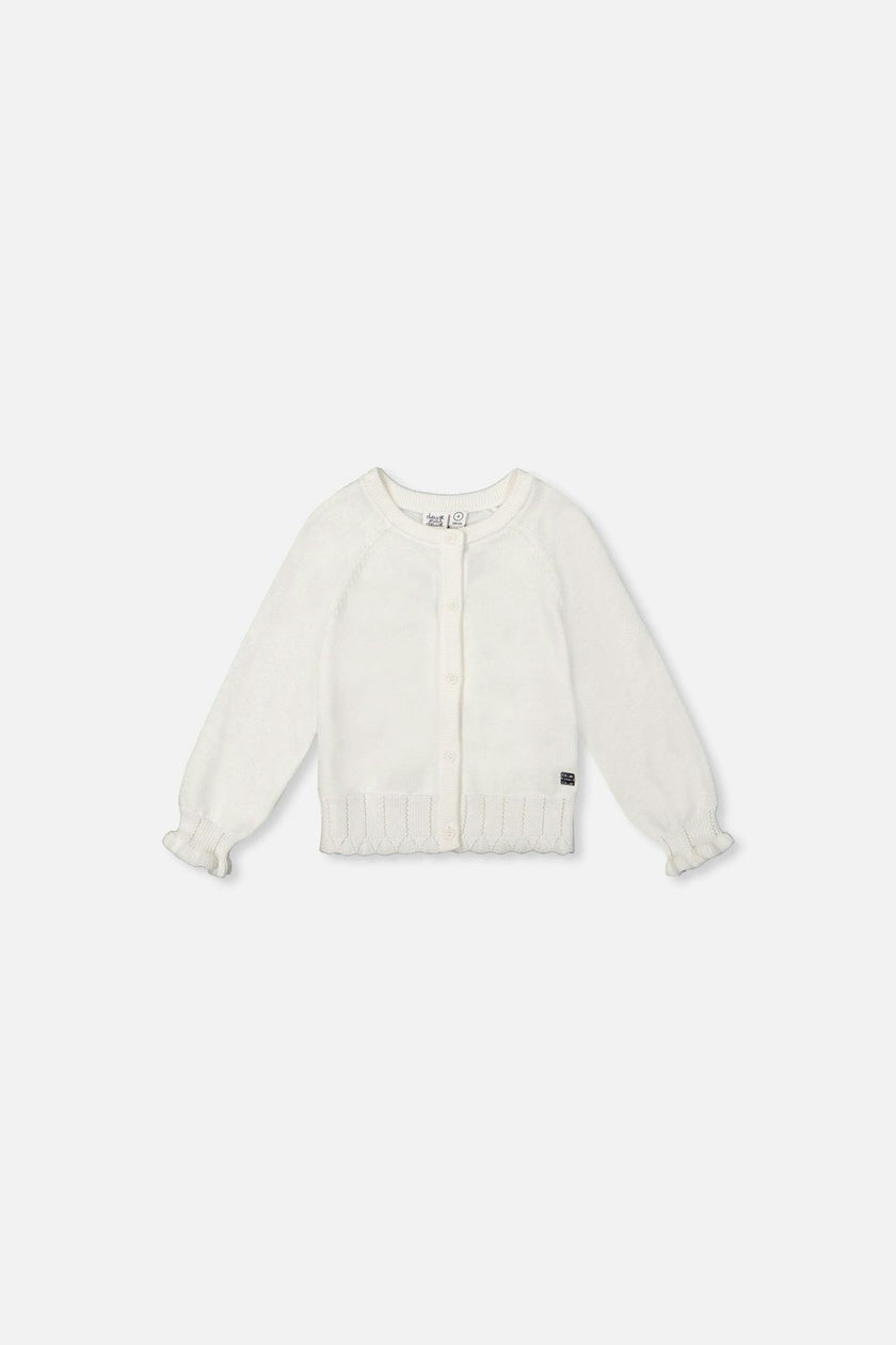Baby Knit Cardigan Off-White