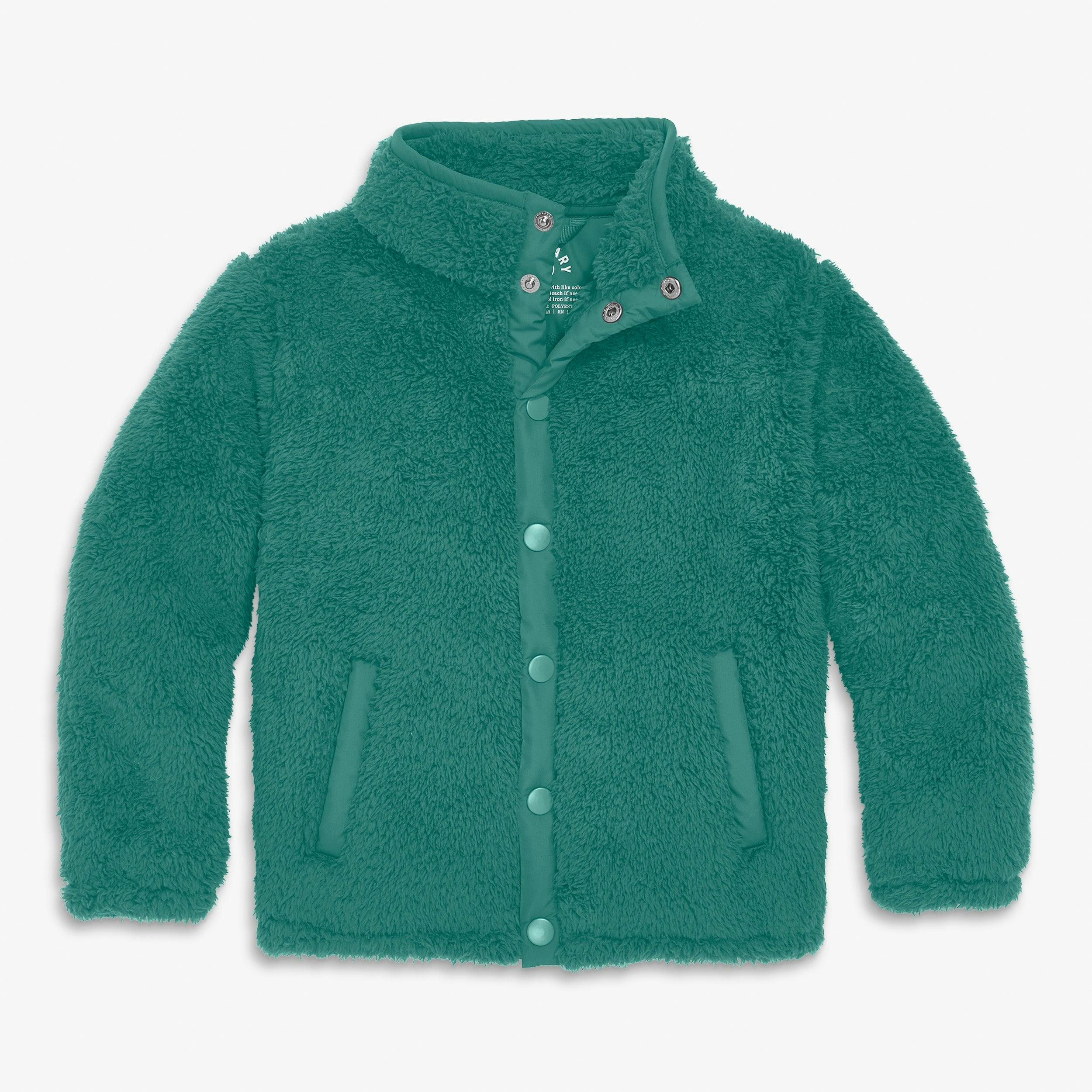 Kids teddy fleece jacket