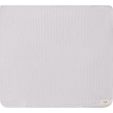 Pointelle Ribbed Blanket Blue Mist