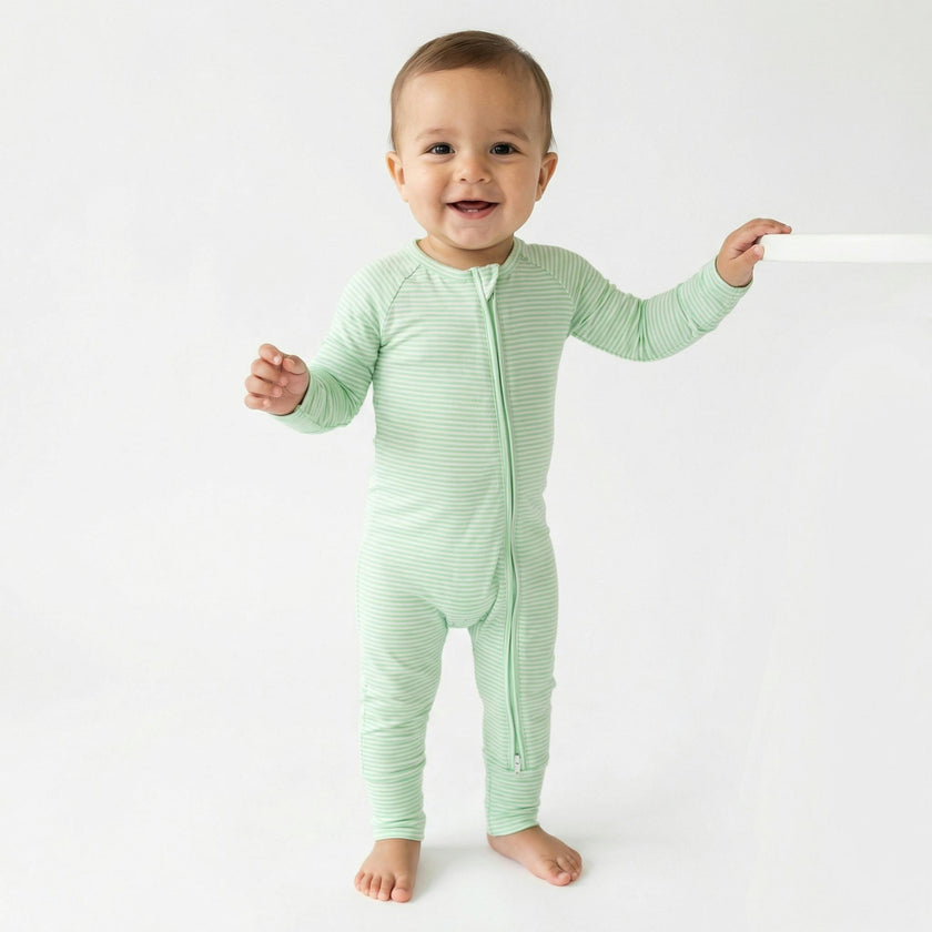 Pear Stripe Bamboo Sleeper