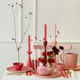 Pink Table Candles