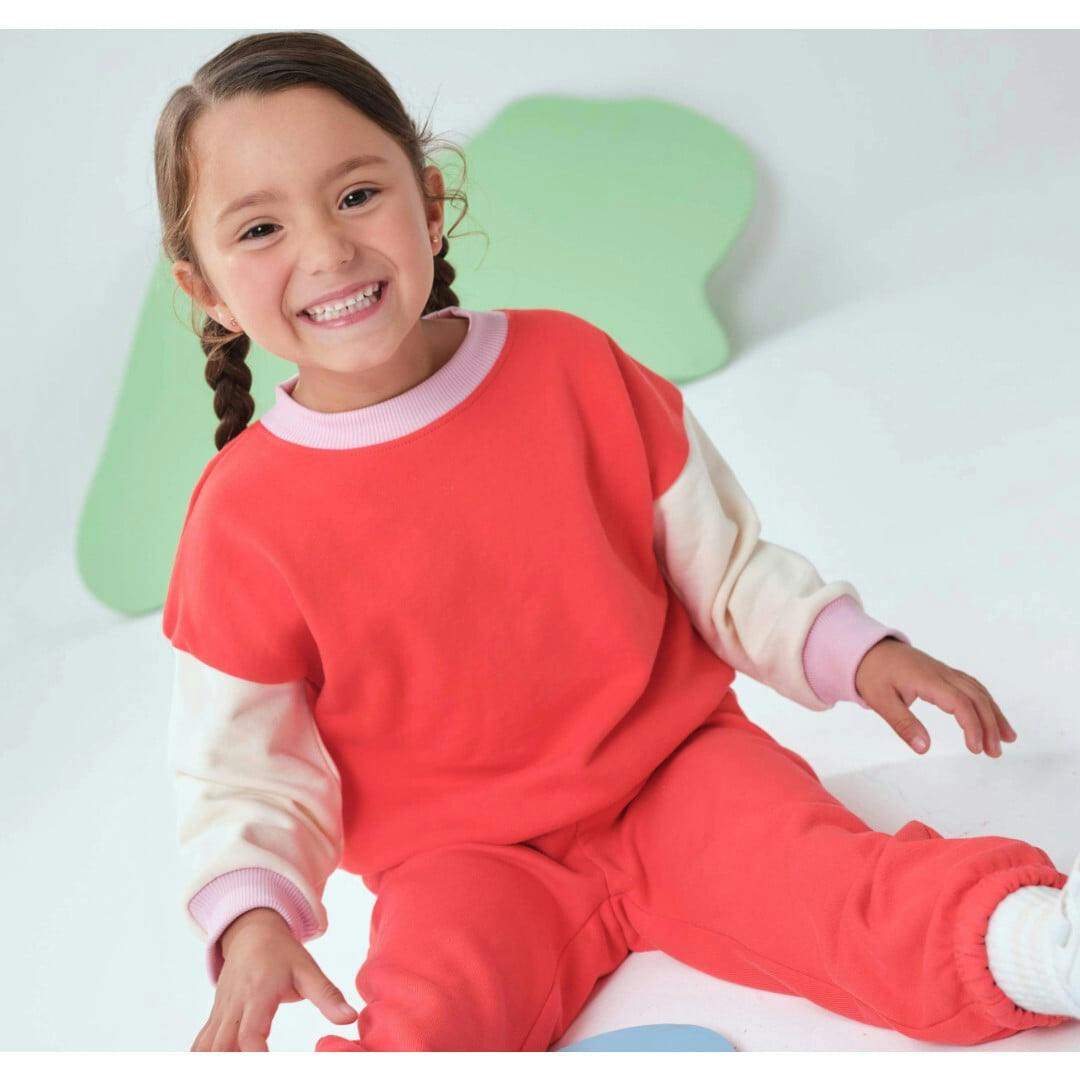 Kids Sweatshirt - 3-tone