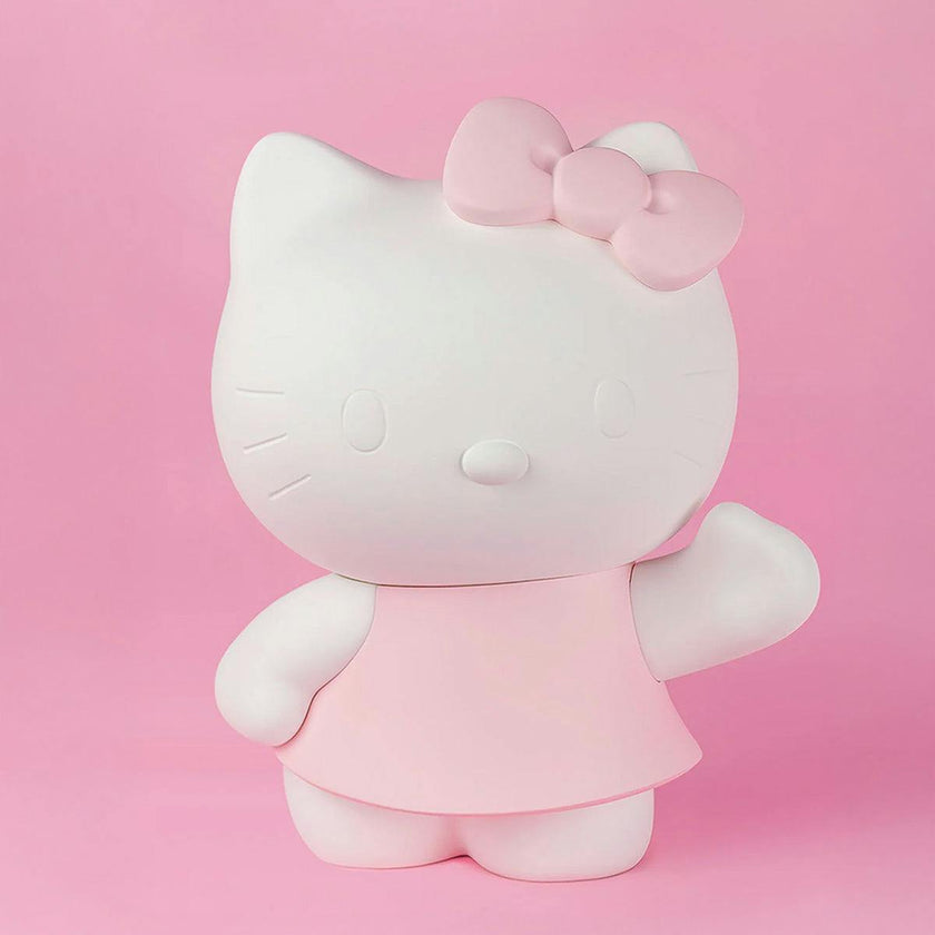 Hello Kitty ROBE Matt White & Pastel Pink Dress 10.5in