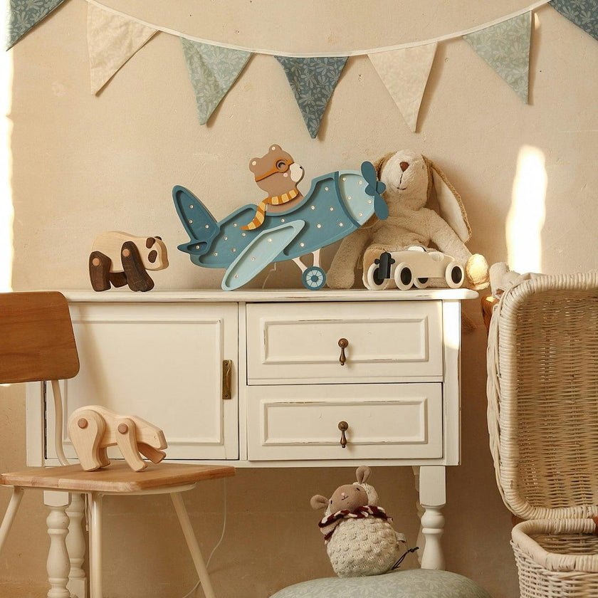 Little Lights Vintage Plane Lamp