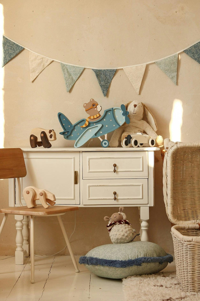 Little Lights Vintage Plane Lamp