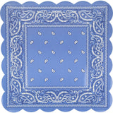 Western Bandana Square Plates