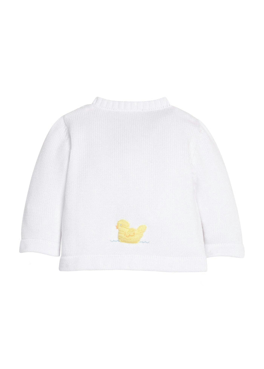Crochet Cardigan - Duck
