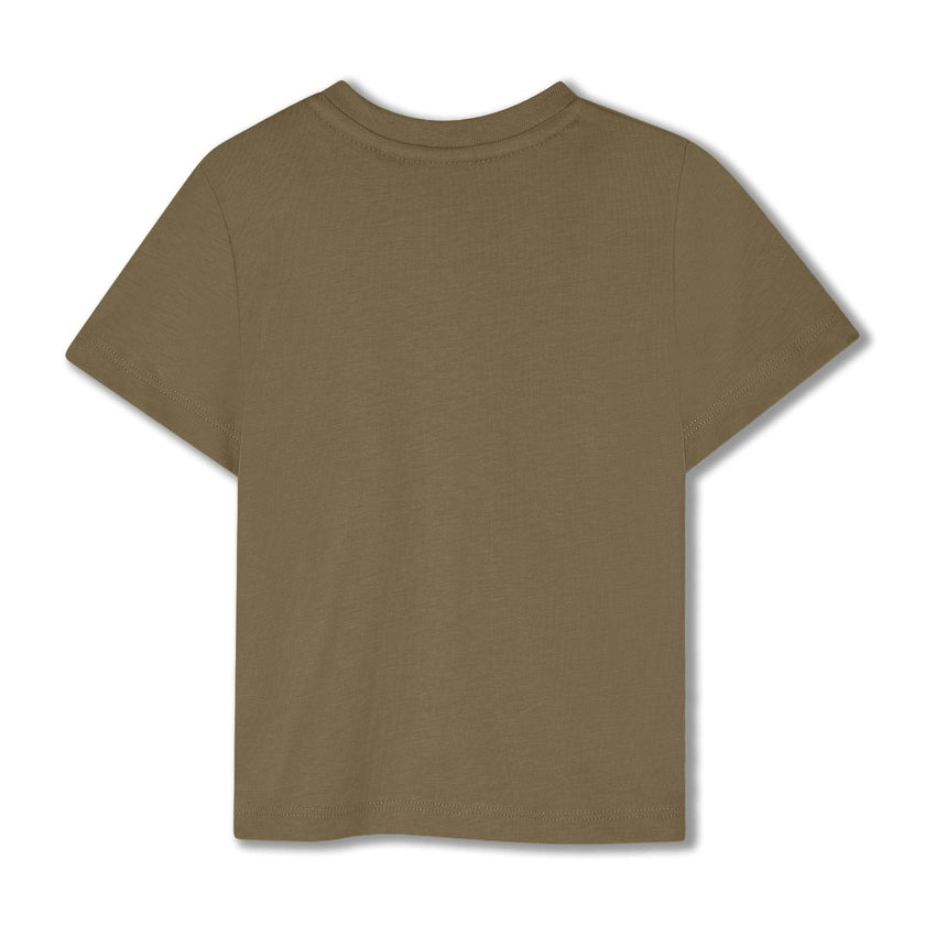 Dark Stone BOSS Logo T-Shirt