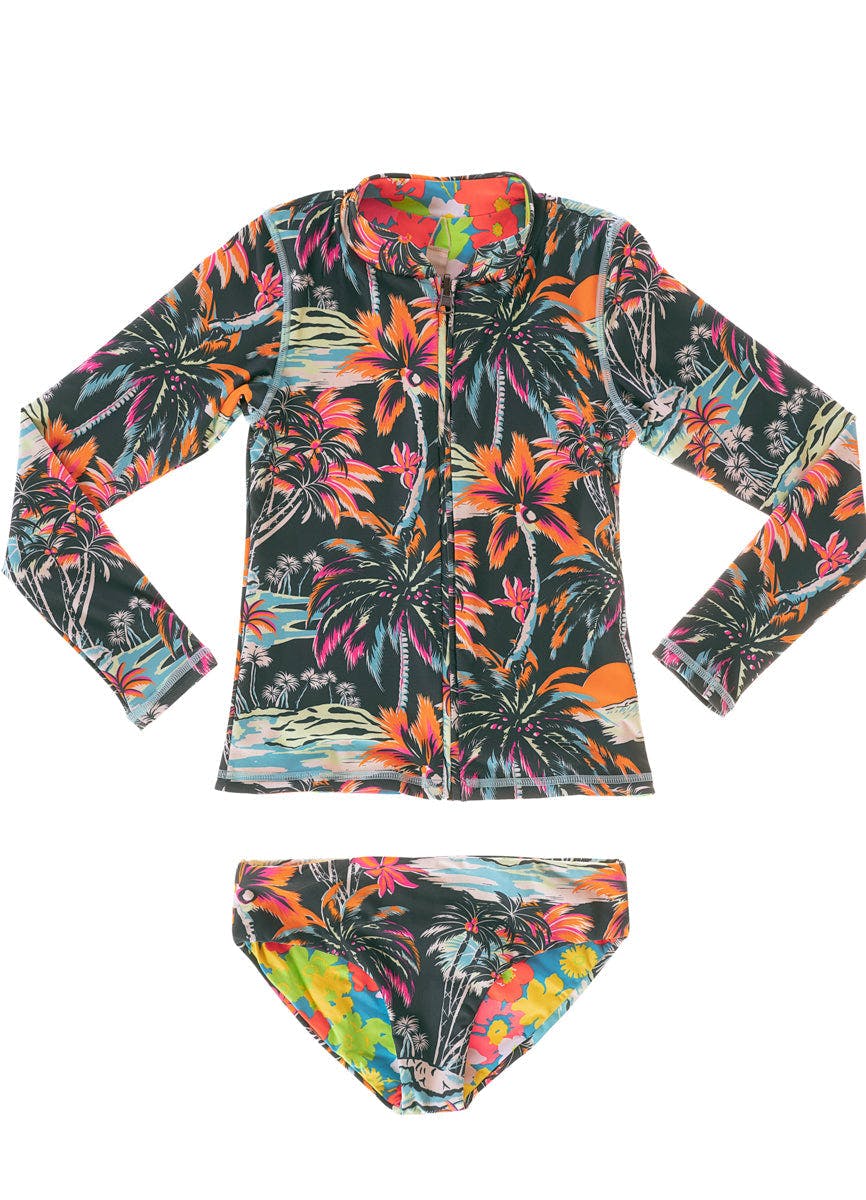 Maaji  Funky Fiesta Cherish Girls Rashguard Set