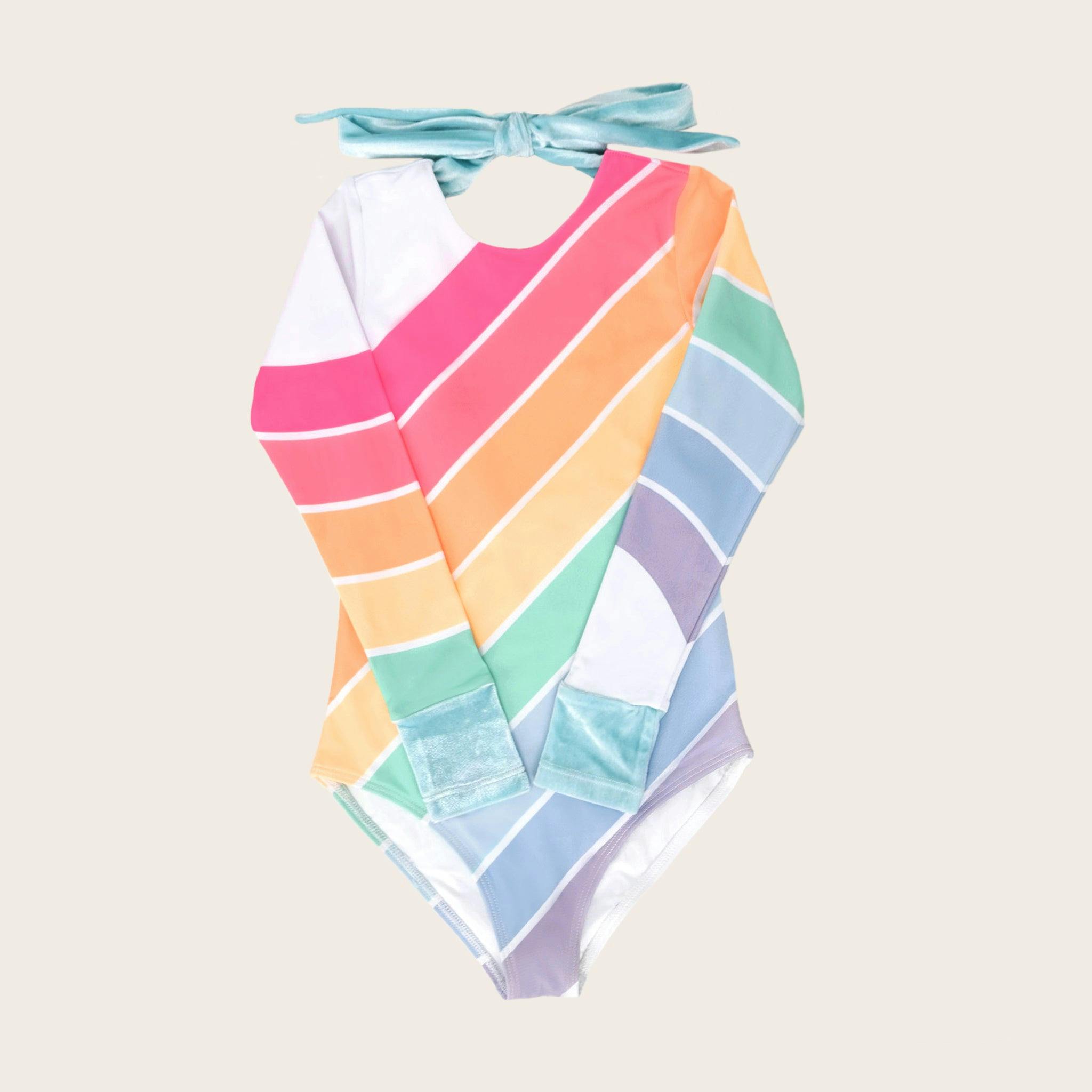 Playa Del Rey Rainbow One Piece Long Sleeve