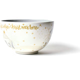 Neutral Nativity Footed Bowl