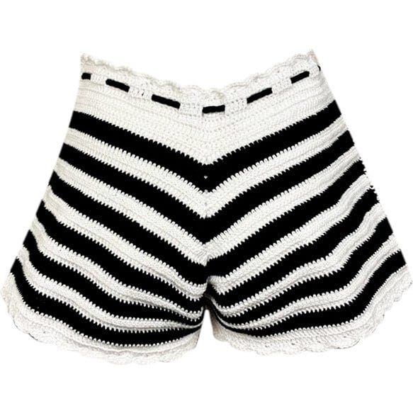 Pia Hand-Crochet Drawstring Short