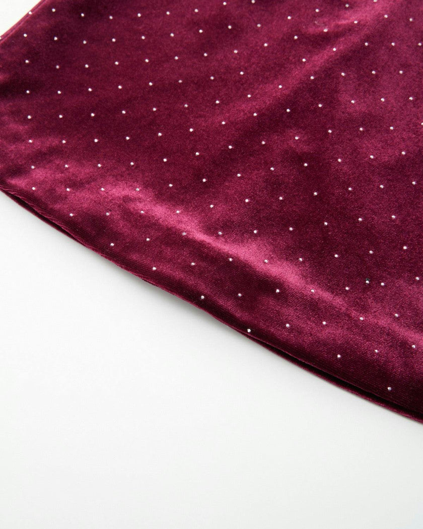 Elisa Velvet Mini Dress