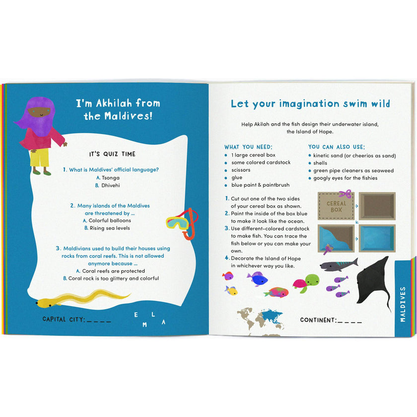 Around the World Activity Book