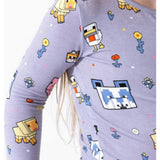 Minecraft Pixel Pals Kids Pajamas