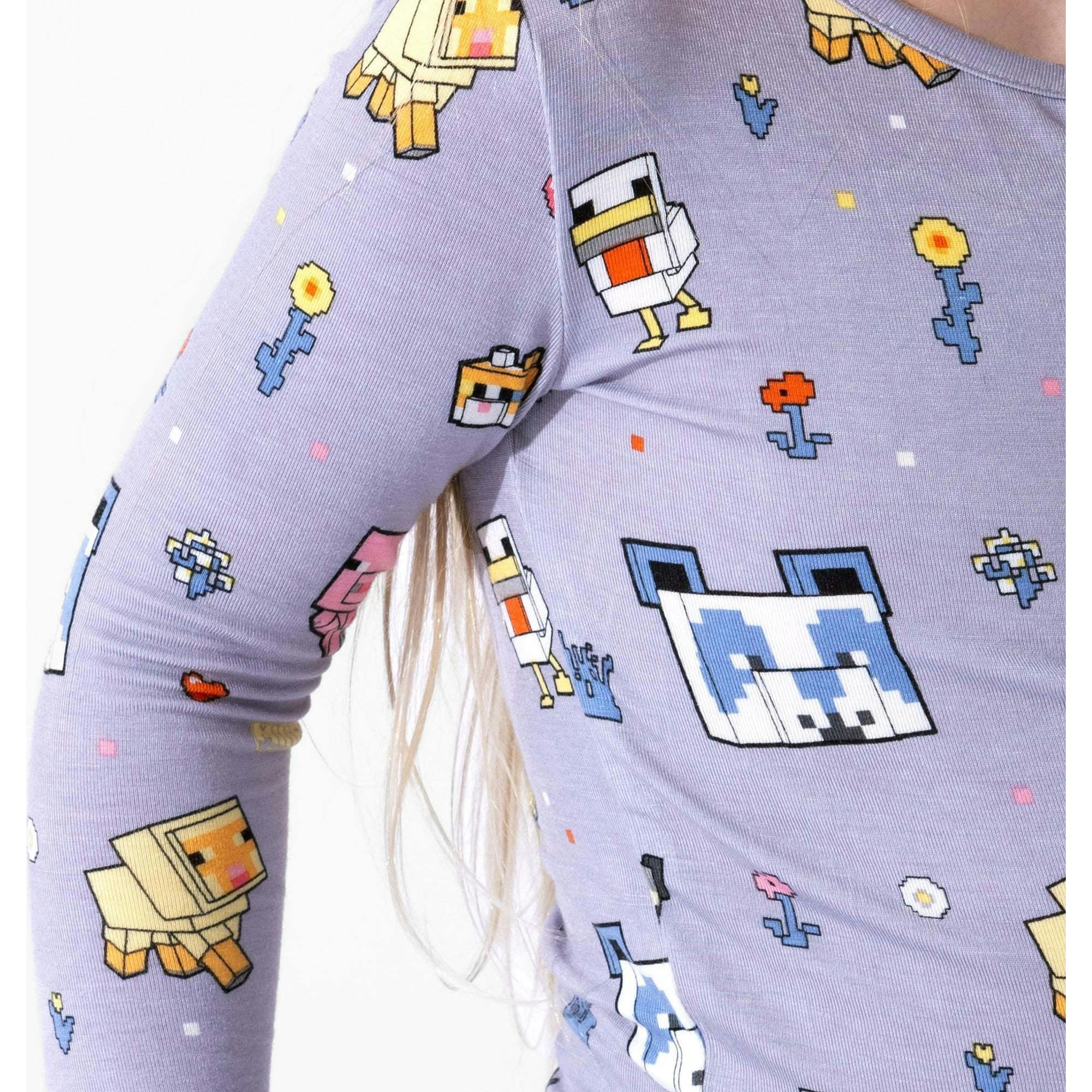 Minecraft Pixel Pals Kids Pajamas
