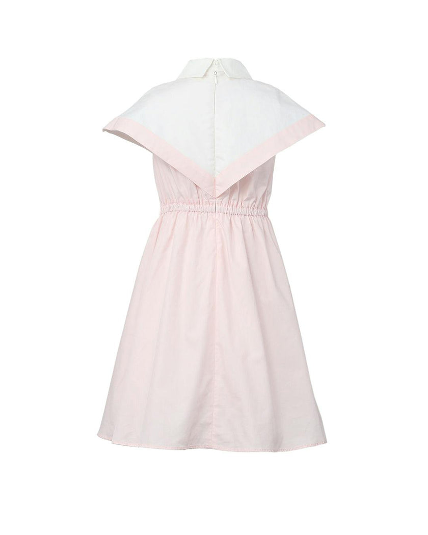 Stella dress (blush pink/ivory)